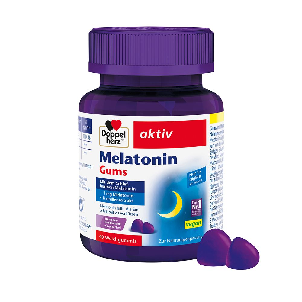 Doppelherz® Melatonin Gums Zuckerfrei