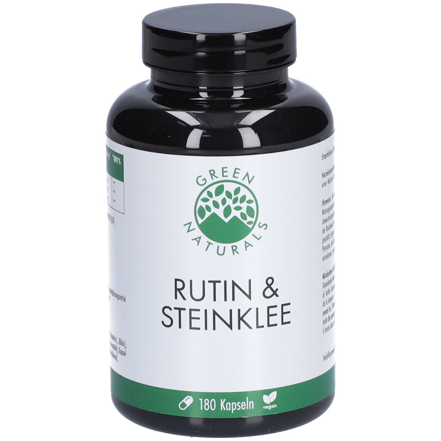 GREEN NATURALS Rutin & Steinklee 500 mg vegan