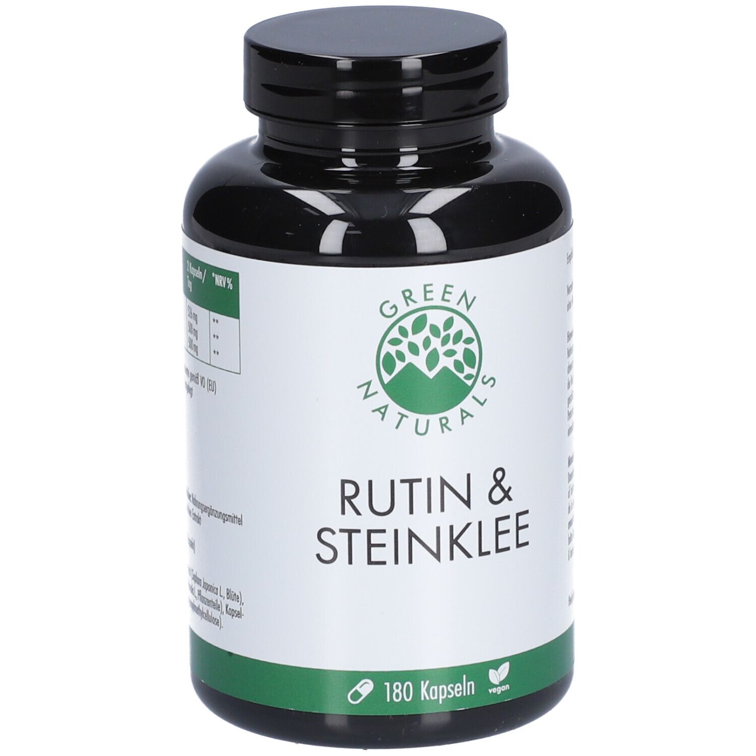 GREEN NATURALS Rutin & Steinklee 500 mg vegan