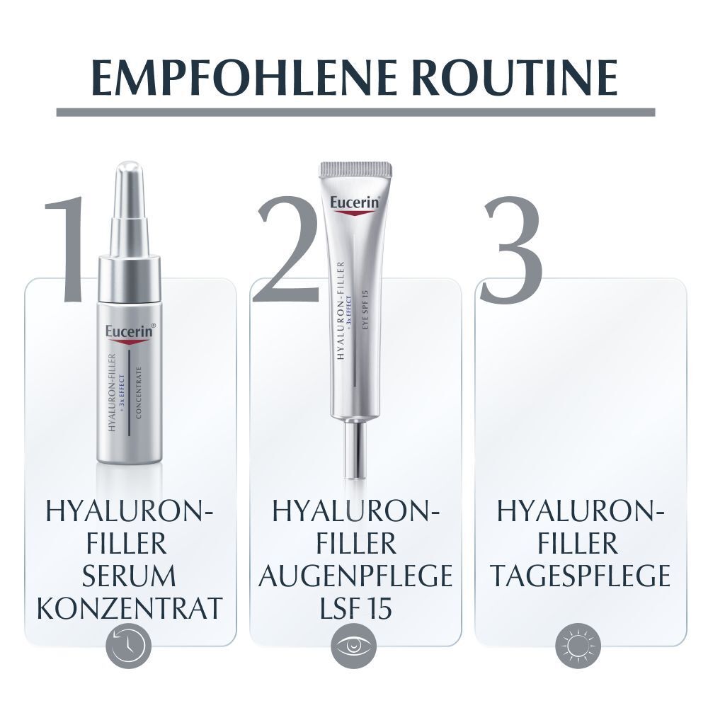 Eucerin HYALURON-FILLER + 3 x Effect Nacht Nachfüllkapsel – Anti-Aging Nachtcreme gegen Falten – Anti-Falten-Creme mit Hyaluronsäure