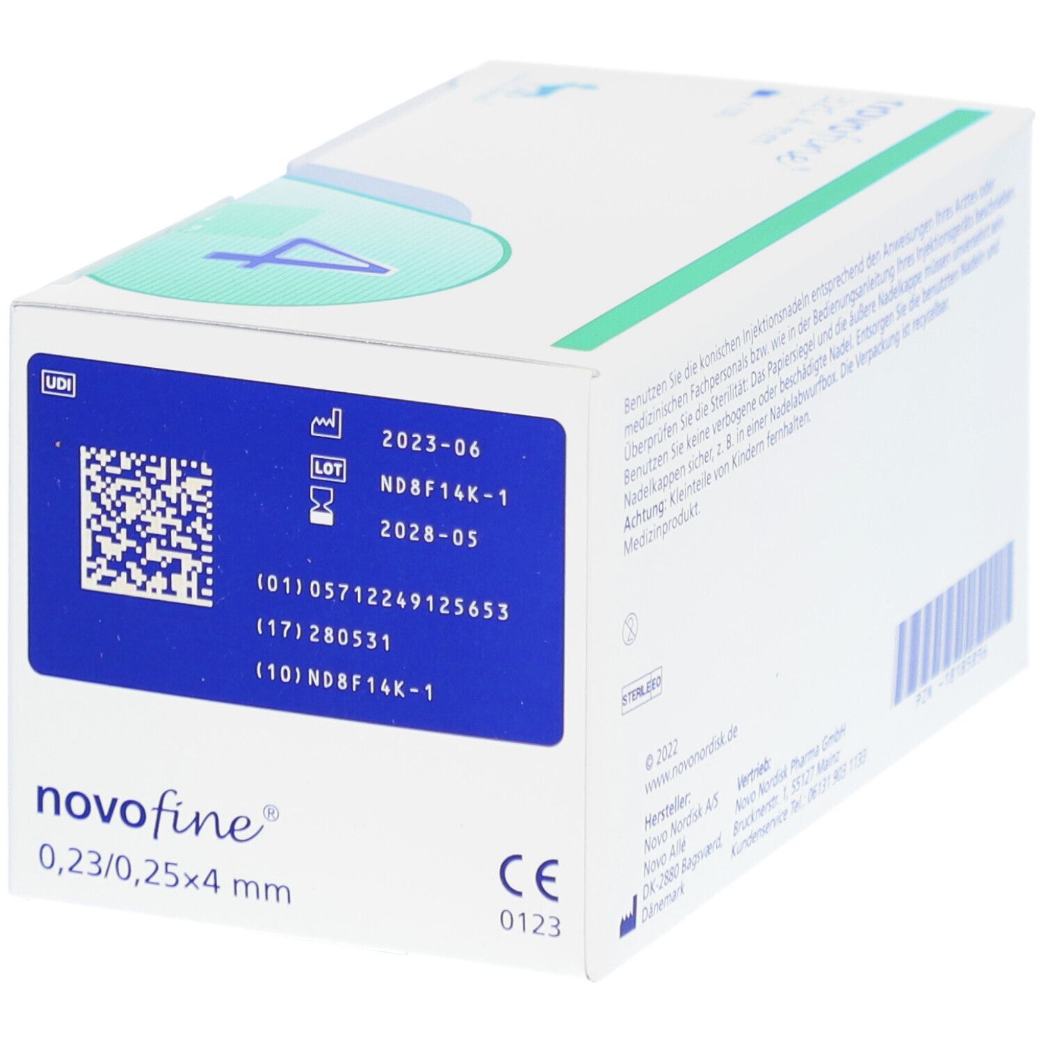 NovoFine® Kanülen 32 G, 4 mm