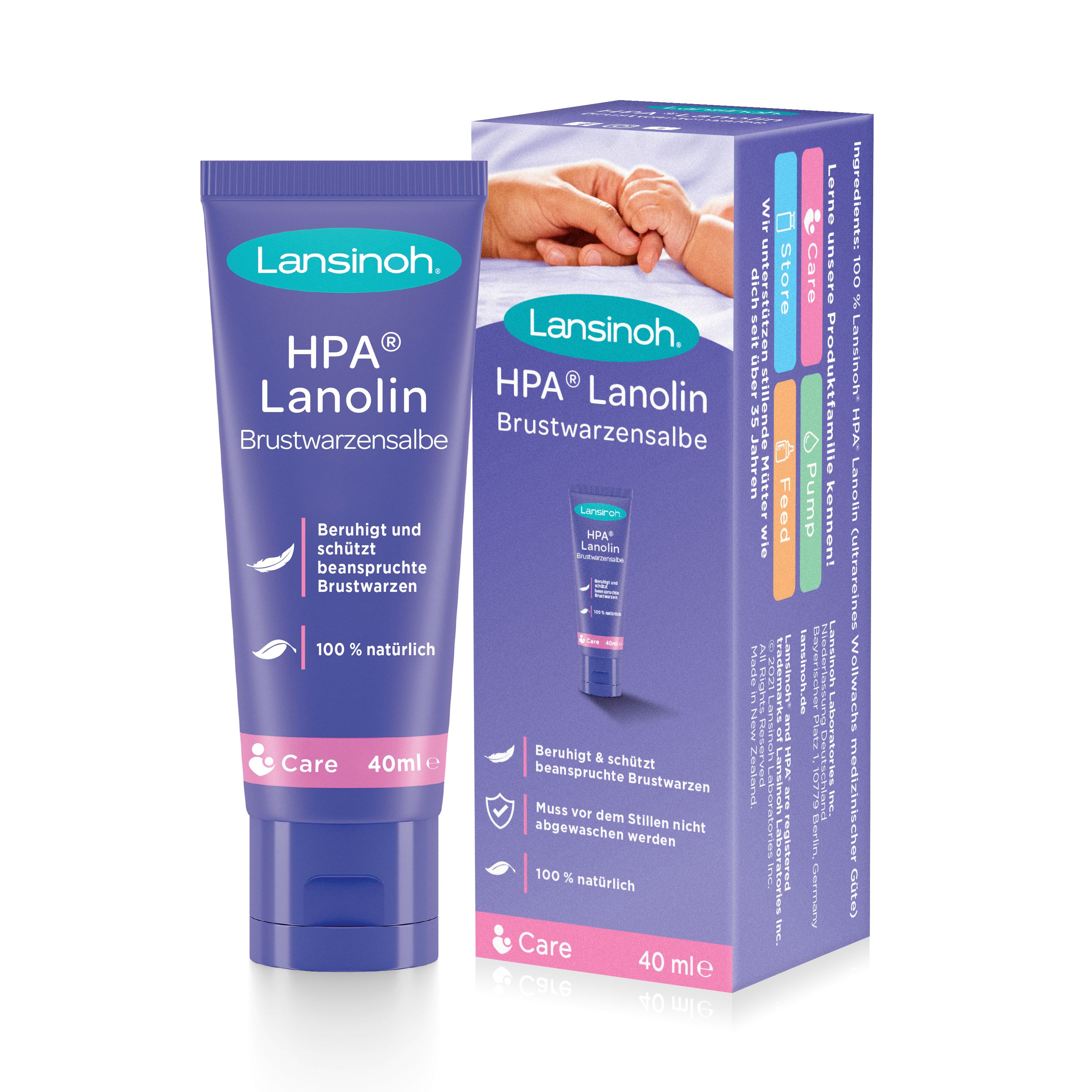 Lansinoh® HPA Lanolin Brustwarzensalbe