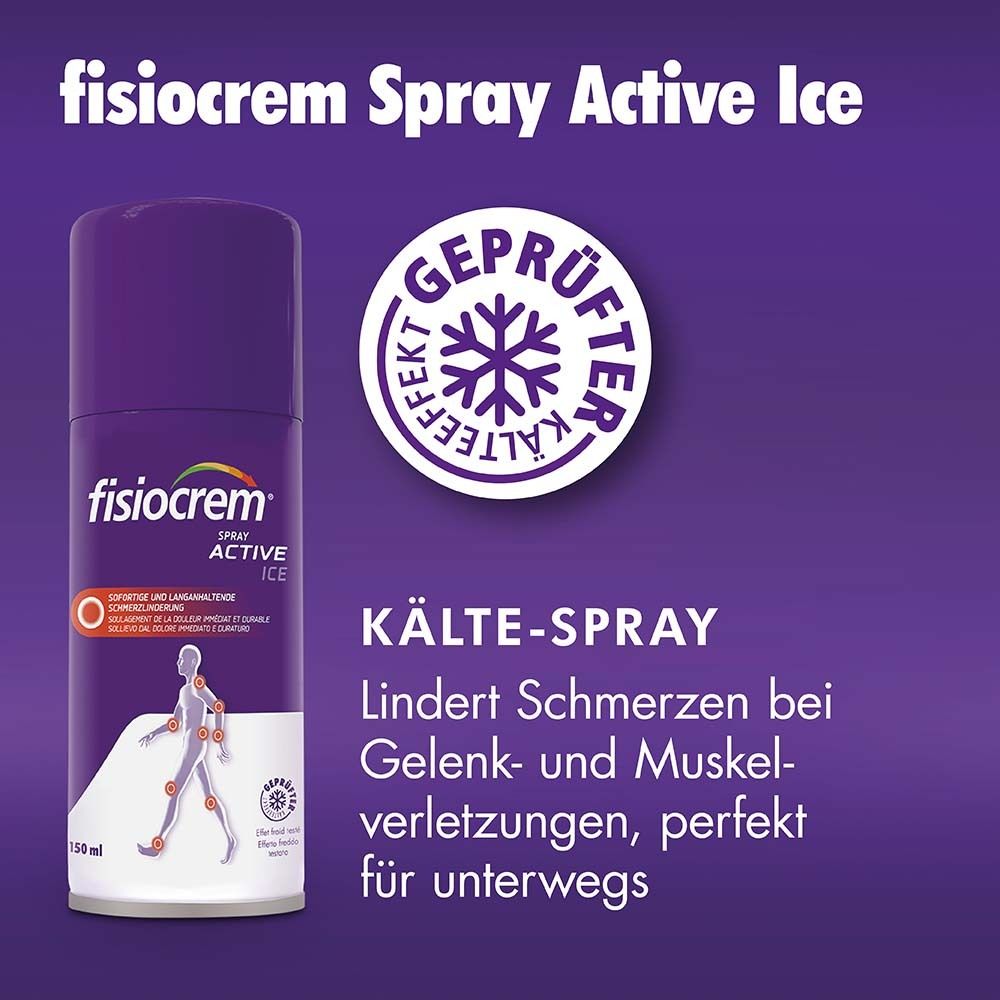 fisiocrem Spray Active Ice