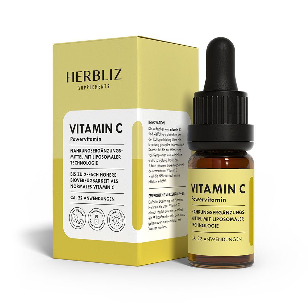HERBLIZ Vitamin C Powervitamin