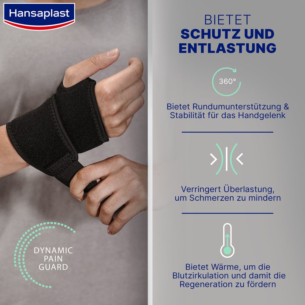 Hansaplast Handgelenk-Bandage verstellbar