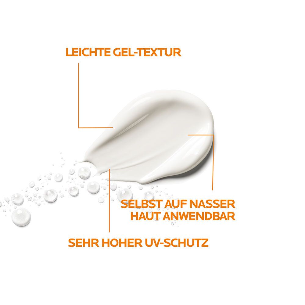 La Roche Posay Anthelios Wet Skin Gel LSF 50+: Wasserfester Sonnenschutz für empfindliche und zu Sonnenallergie neigende Haut