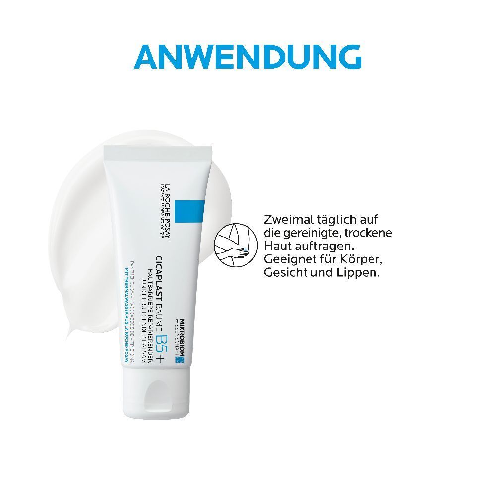 La Roche Posay Cicaplast Baume B5+: Reparierende Creme für geschädigte und irritierte Haut