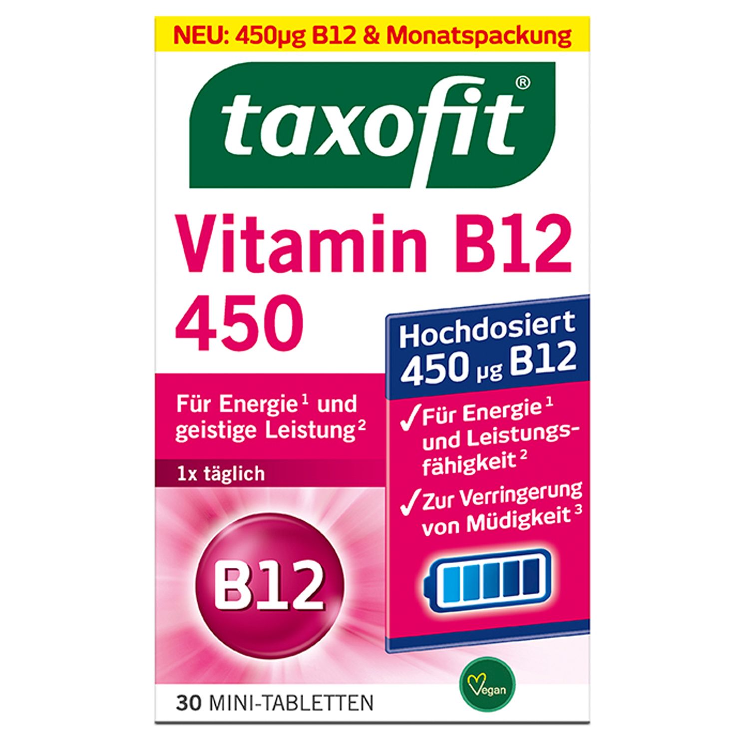 taxofit® Vitamin B12 450 µg
