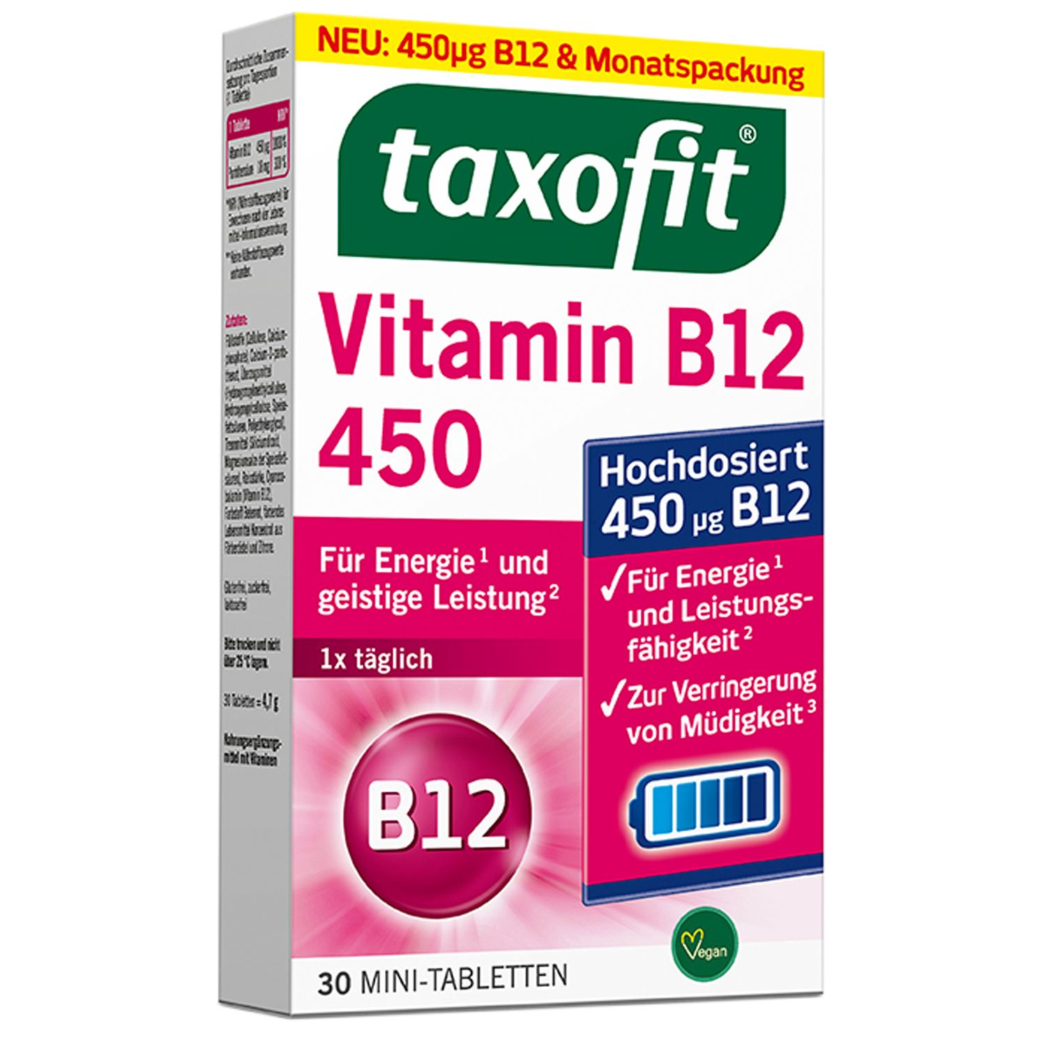 taxofit® Vitamin B12 450 µg