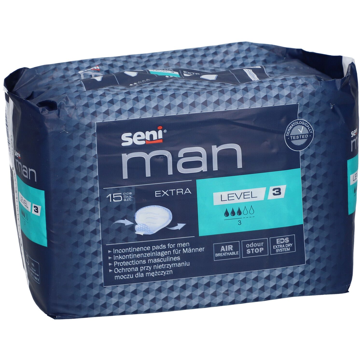 Seni Man Extra Level 3 Inkontinenzeinlage 15 St Shop Apotheke