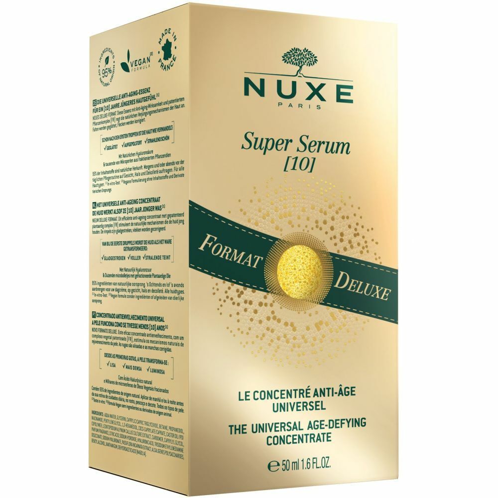 NUXE Super Serum universelles Anti Aging Serum gegen Falten und Pigmentflecken