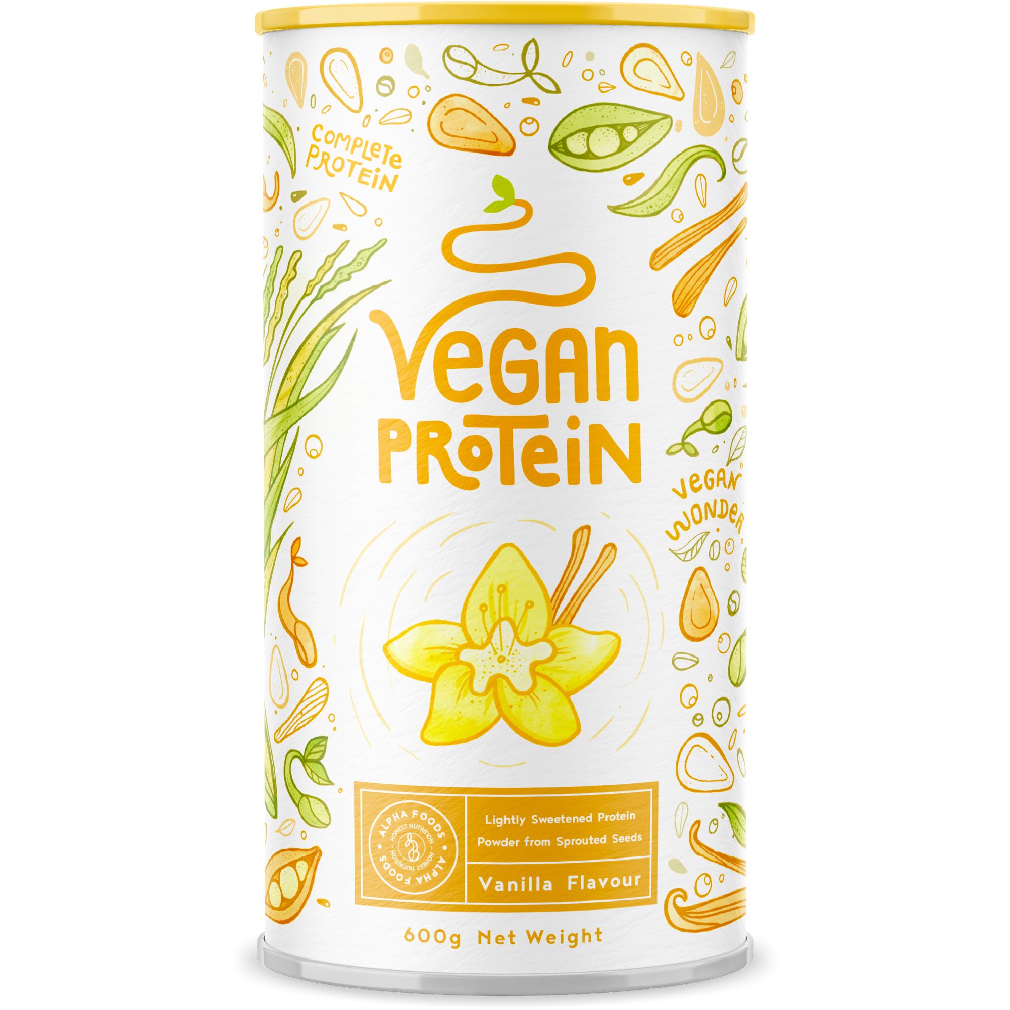ALPHA FOODS Vegan Protein Vanille