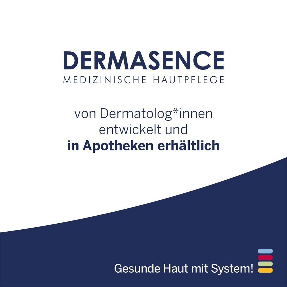Dermasence medizinische Hautpflege: von Dermatologen entwickelt, in Apotheken erhältlich. Gesunde Haut mit System.