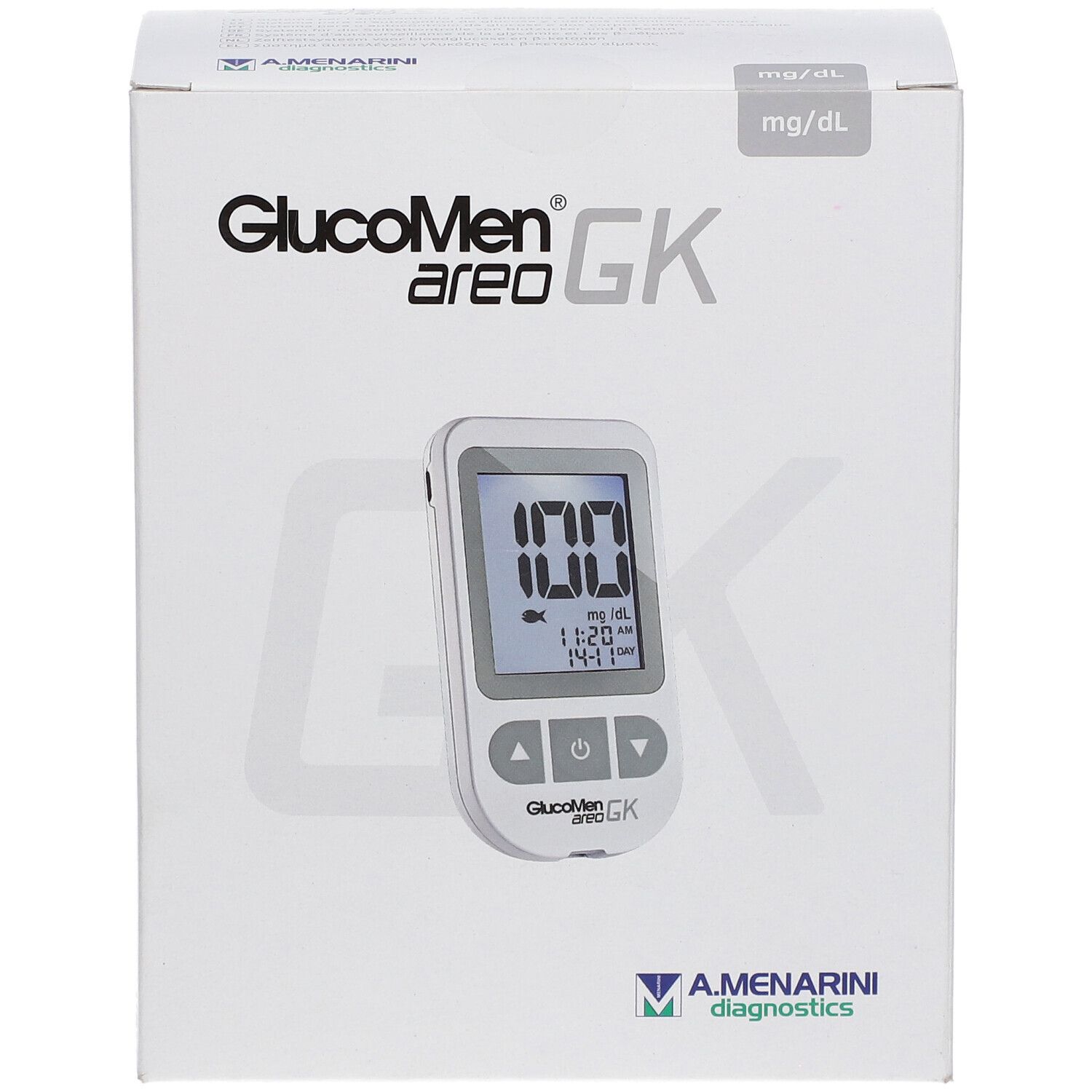 GlucoMen® areo GK mg/dl