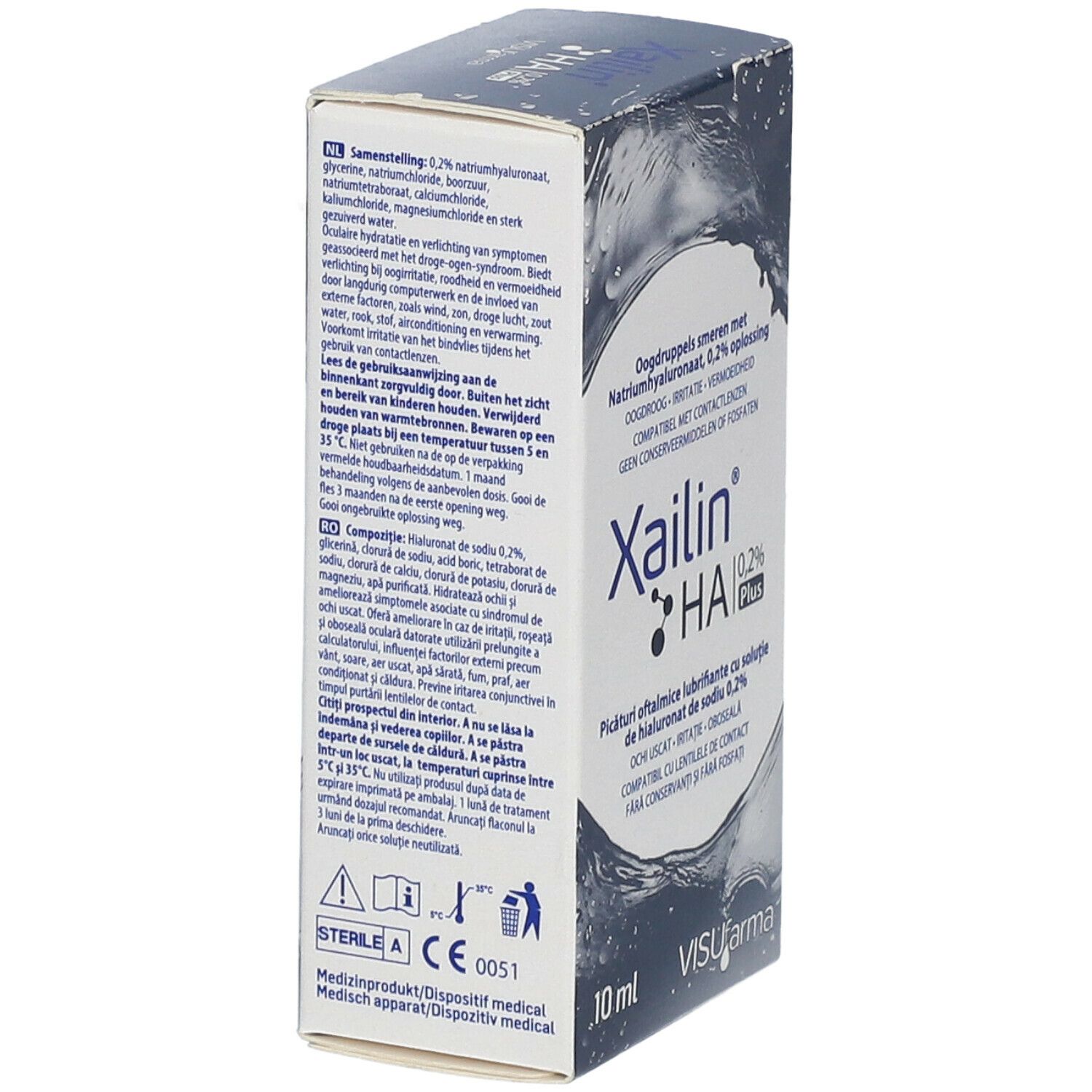 Xailin HA® 0,2 % Plus Augentropfen