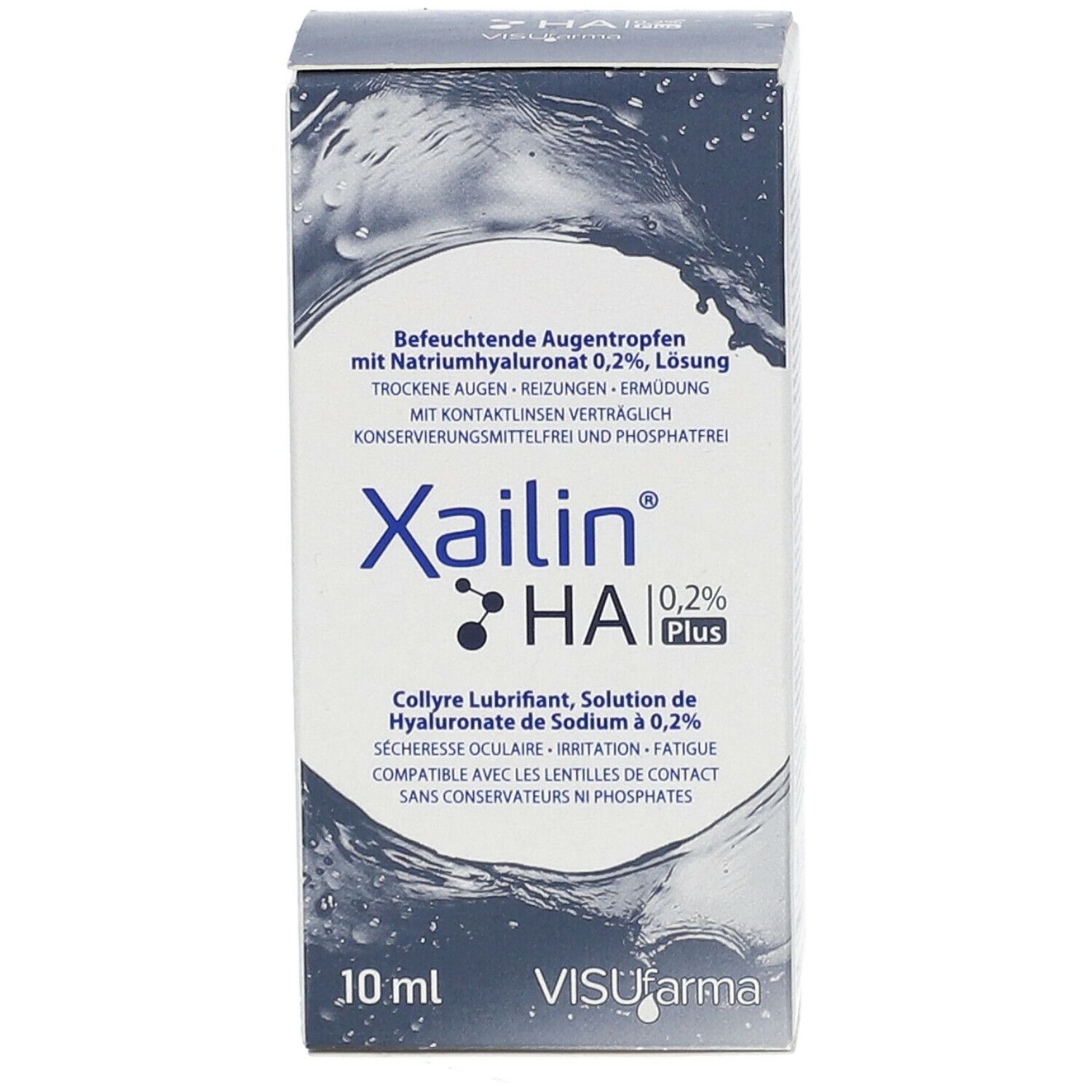 Xailin HA® 0,2 % Plus Augentropfen