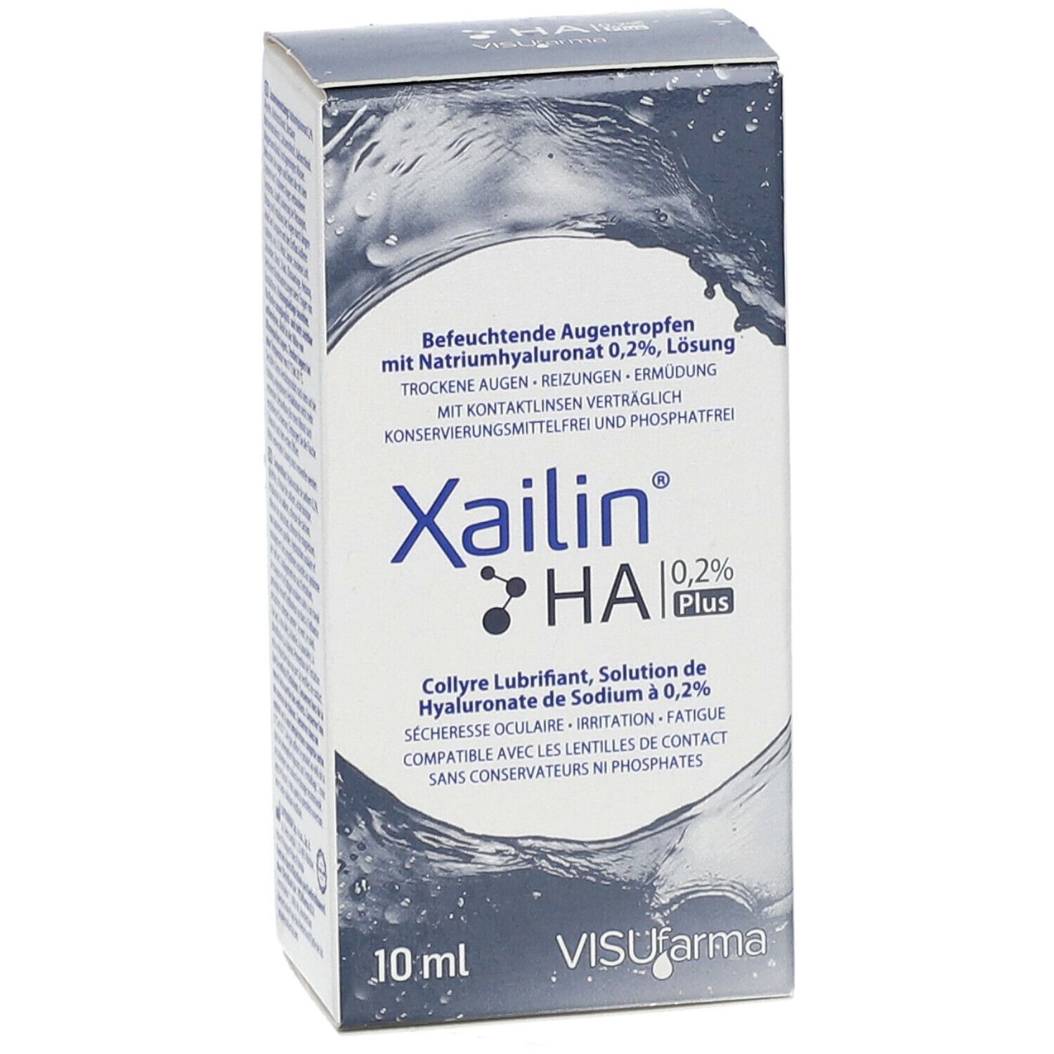 Xailin HA® 0,2 % Plus Augentropfen