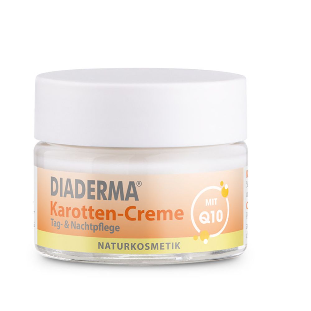 DIADERMA Karotten-Creme mit Q10, Tag- & Nachtpflege, Naturkosmetik.
