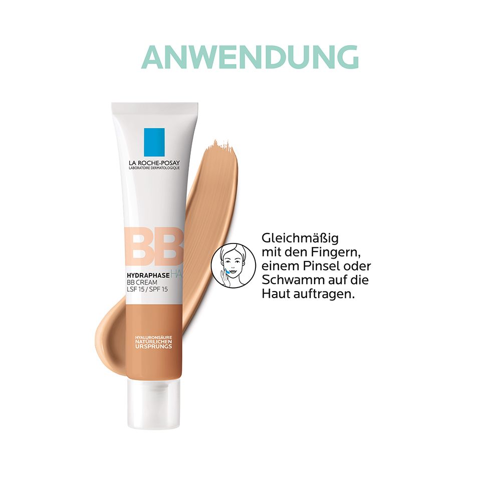 La Roche Posay Hydraphase HA BB Cream Mittel: Feuchtigkeitsspendende BB Cream für einen ebenmäßigeren Teint