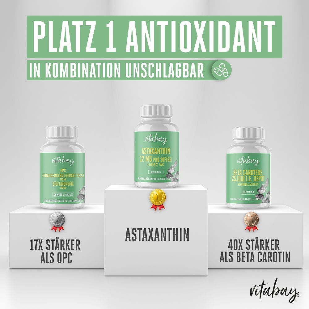 vitabay® Astaxanthin 12 mg