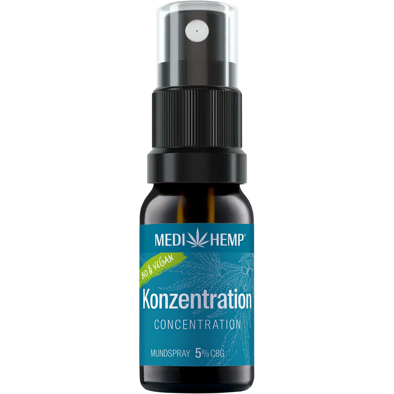 MEDIHEMP Bio Konzentration Mundspray 5% CBG