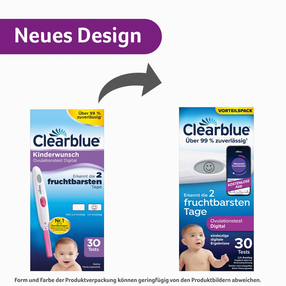 Clearblue Ovulationstest Digital 30er