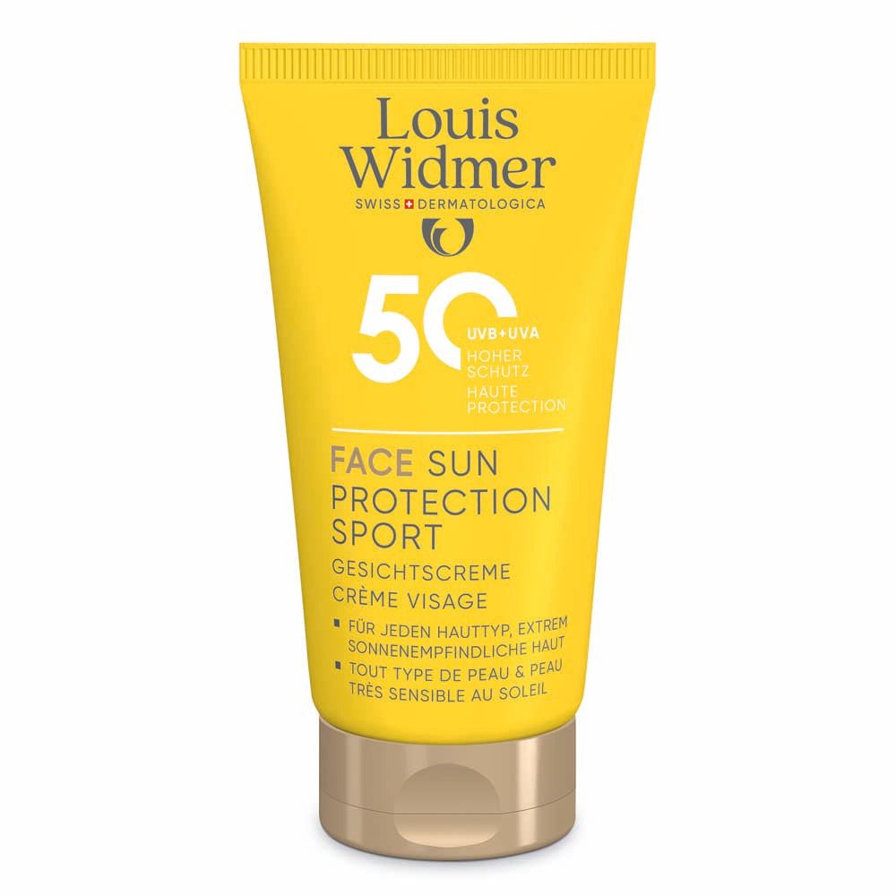 Louis Widmer® Face Sun Protection Sport 50+ ohne Parfum