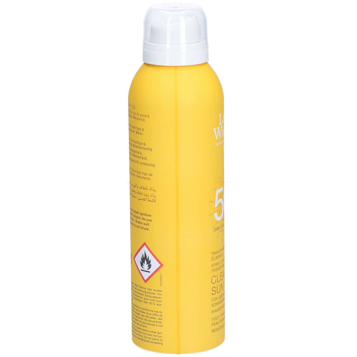 Louis Widmer Clear & Dry Sun Spray 50