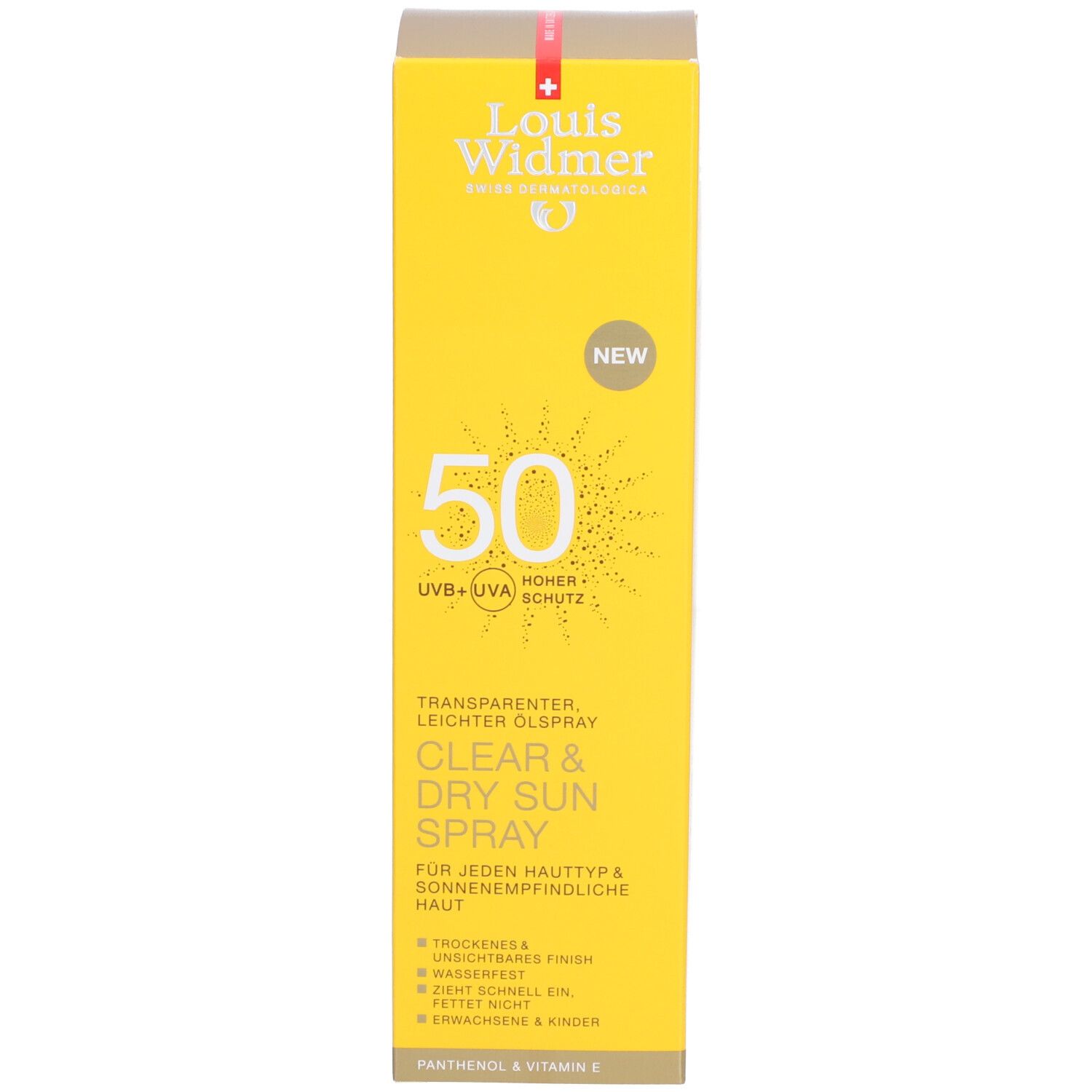 Louis Widmer Clear & Dry Sun Spray 50