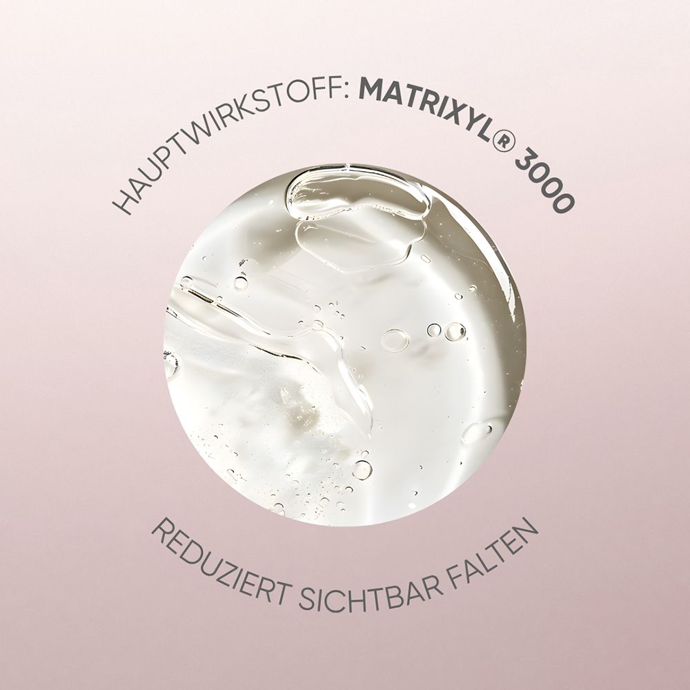 Louis Widmer nutriderm Getönte Tagescreme UV 20, Natural 01, Hauptwirkstoff Matrixyl 3000.