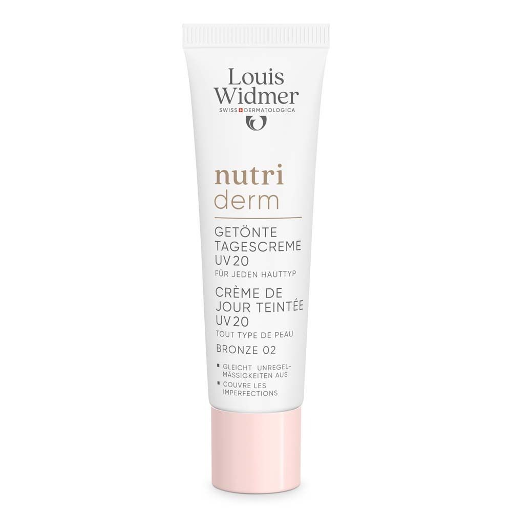Louis Widmer nutriderm Getönte Tagescreme UV 20 – Bronze 02