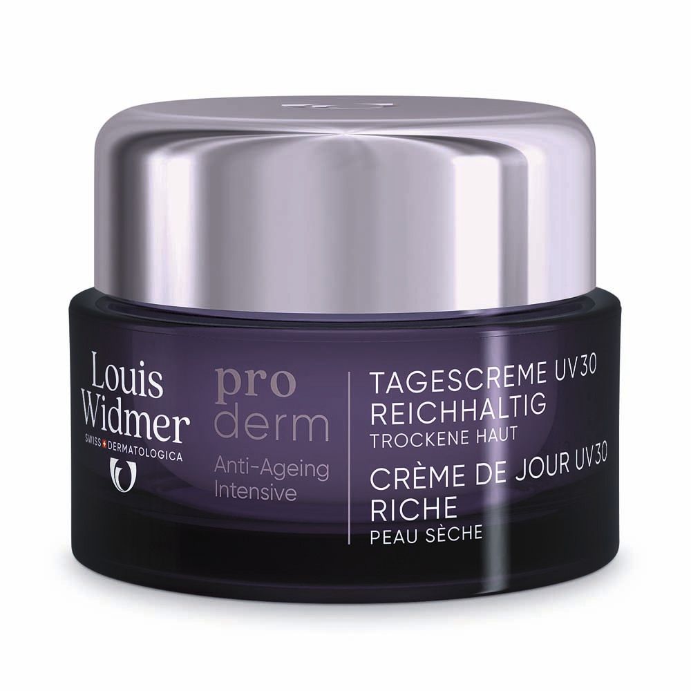 Louis Widmer proderm Tagescreme UV 30 Reichhaltig unparfümiert