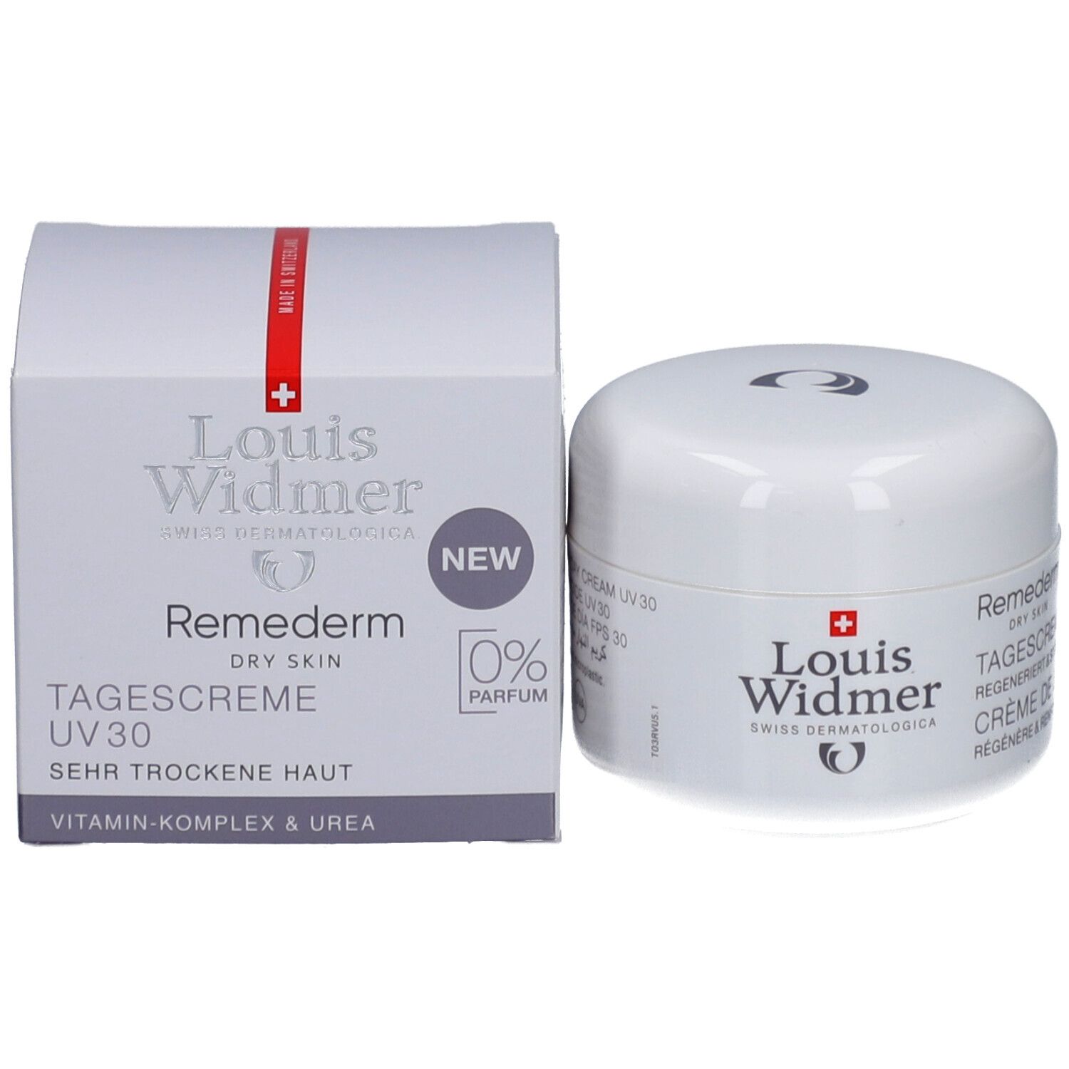 Remederm Dry Skin Tagescreme UV 30 unparfümiert
