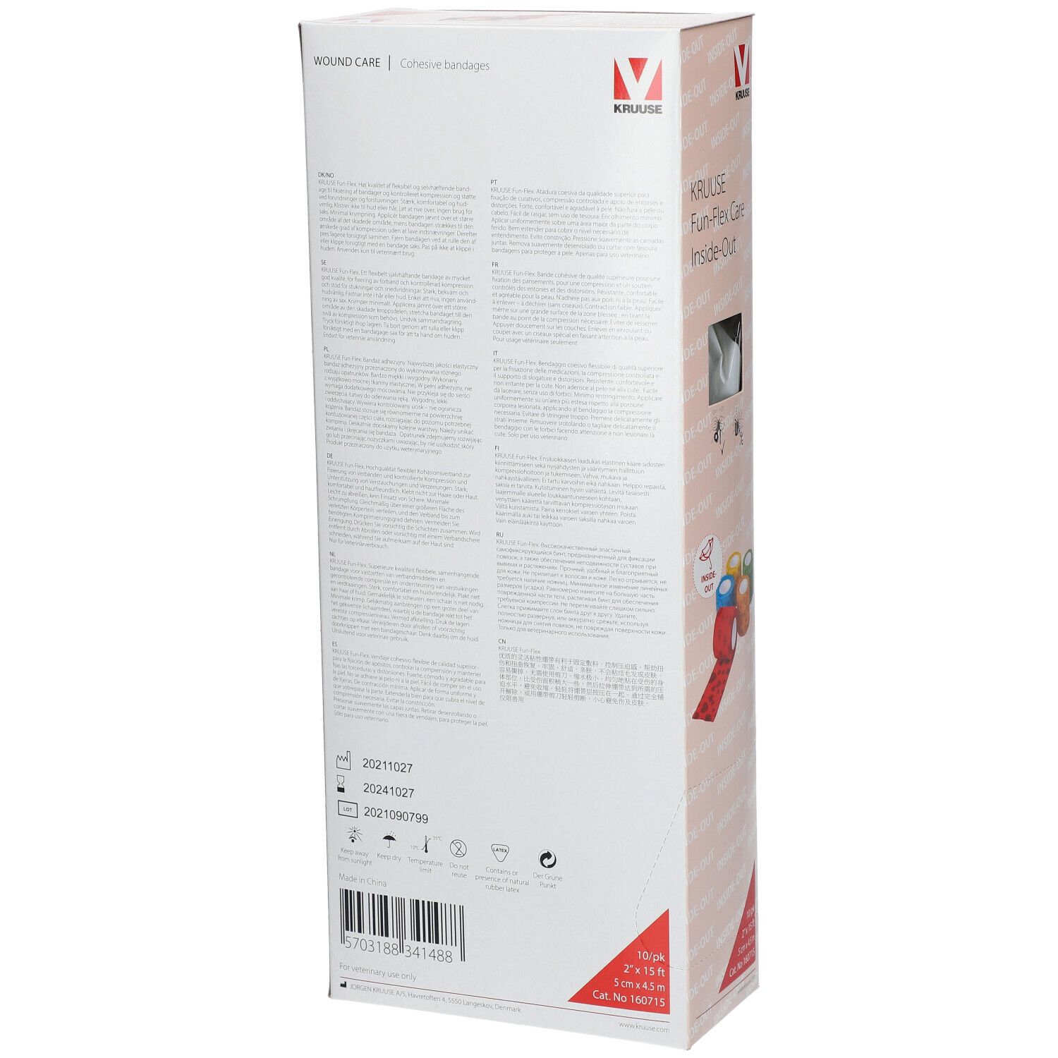 KRUUSE Fun-Flex Care 5 cm x 4,5 m
