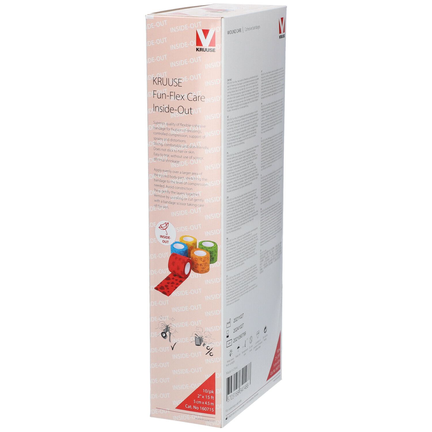 KRUUSE Fun-Flex Care 5 cm x 4,5 m