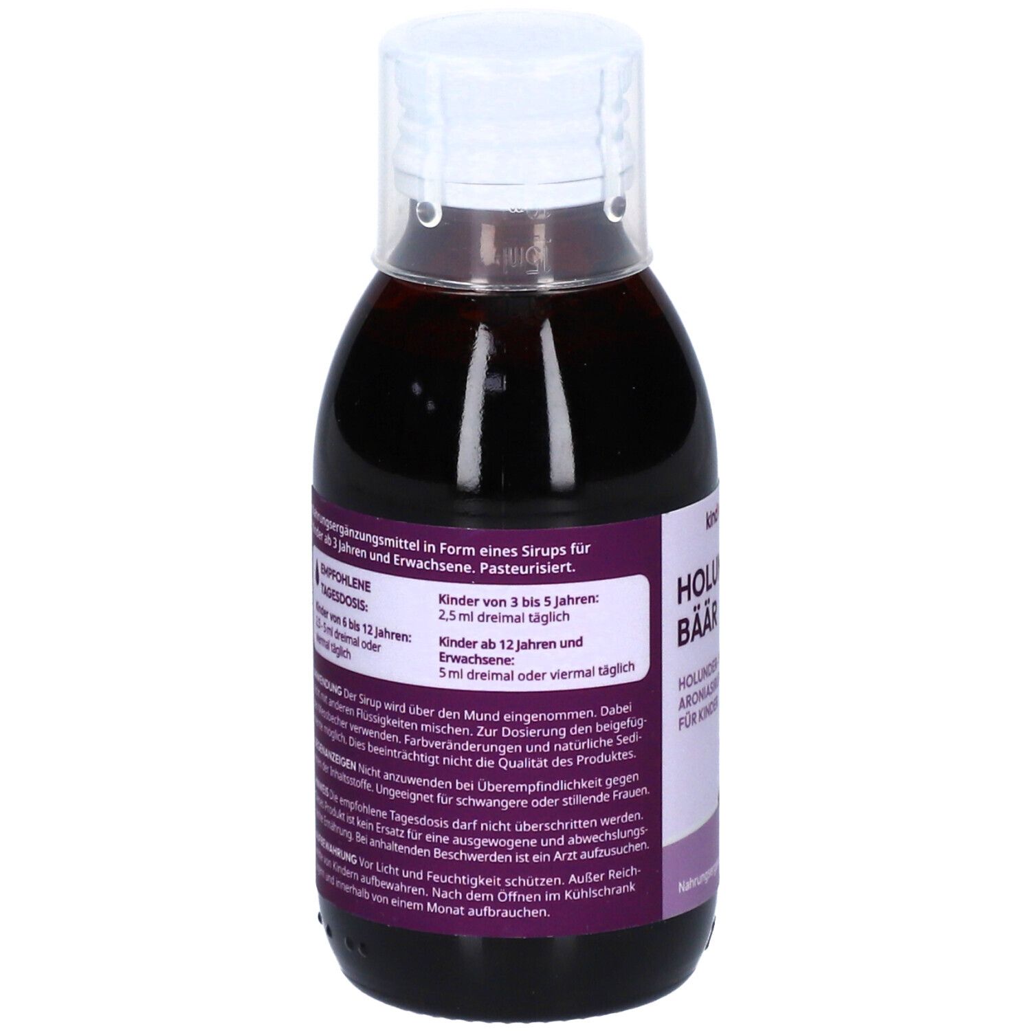 kindgesund® Holunderbäär – Holunder & Aronia Sirup für Kinder