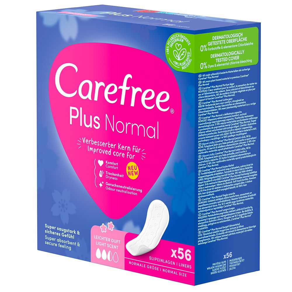  Carefree Plus Normal Leichter Duft