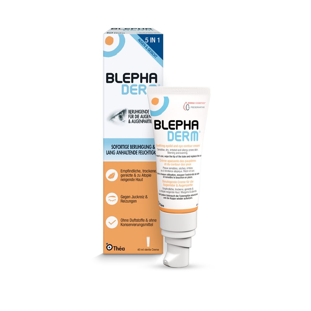 BLEPHADERM® – BERUHIGENDE AUGENCREME FÜR DIE LIDER & AUGENPARTIE