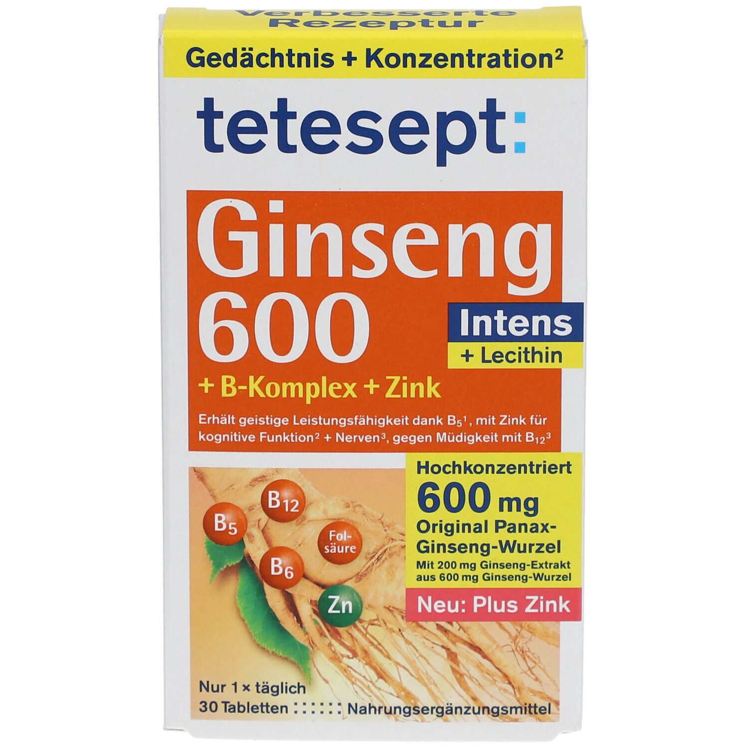 tetesept Ginseng 600 Intens