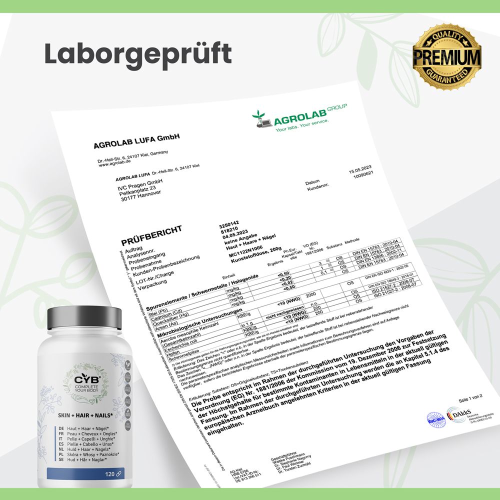 CYB Haut Haare Nägel Multi-Komplex