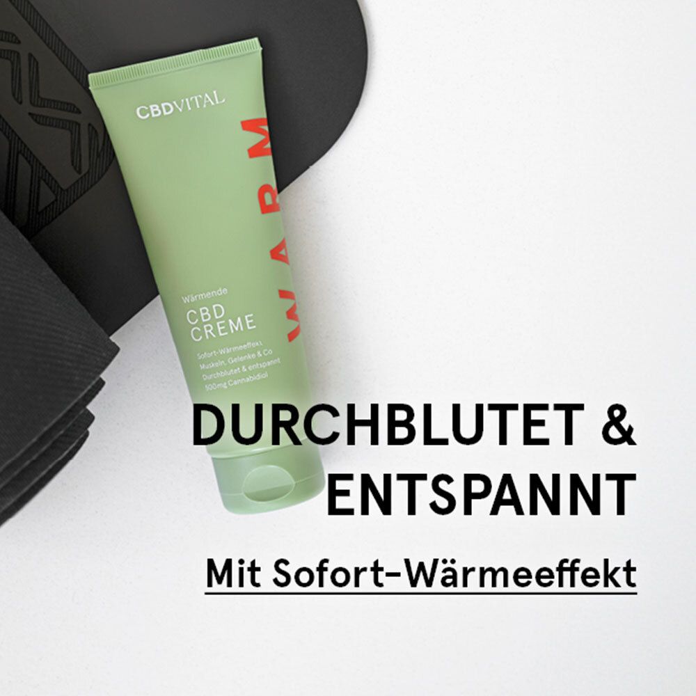 CBD VITAL Wärmende CBD Creme