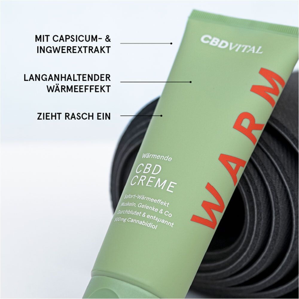 CBD VITAL Wärmende CBD Creme