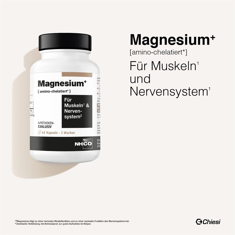  NHCO Magnesium+ amino-chelatiert Kapseln