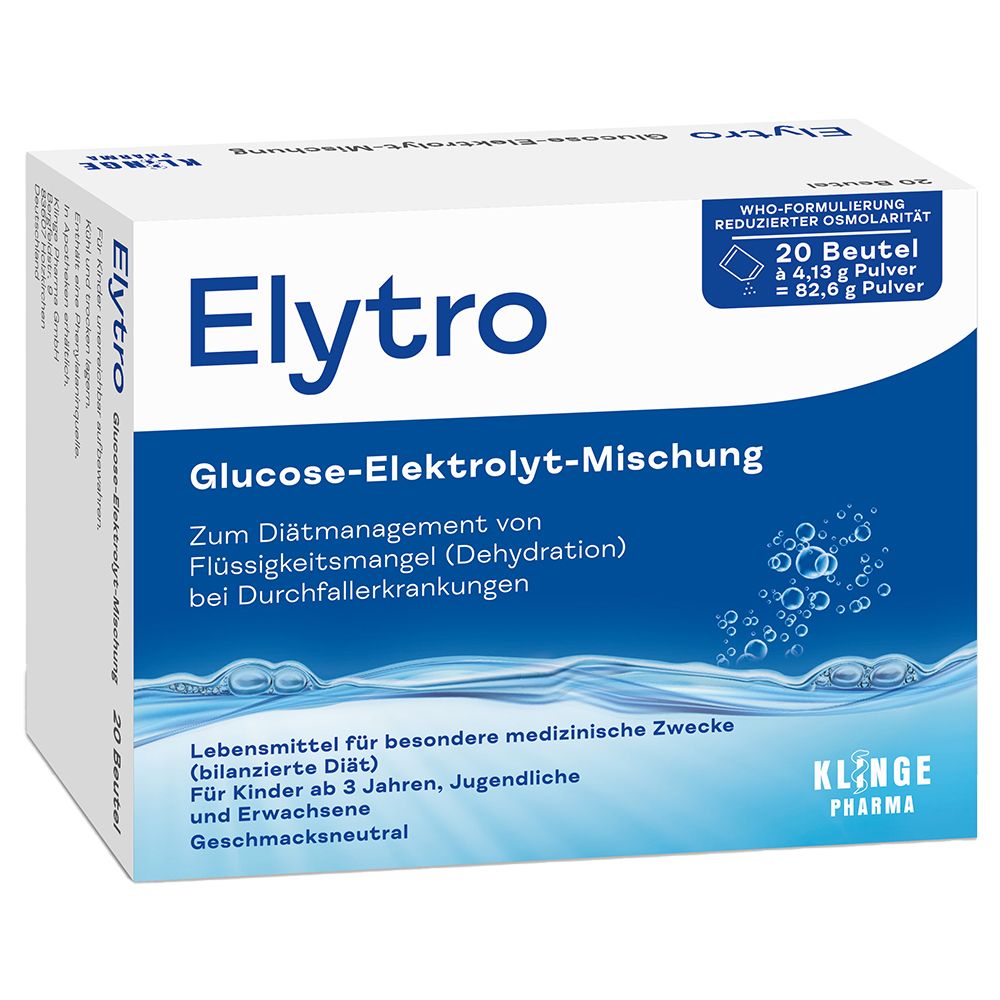 Elytro Glucose-Elektrolyt-Mischung