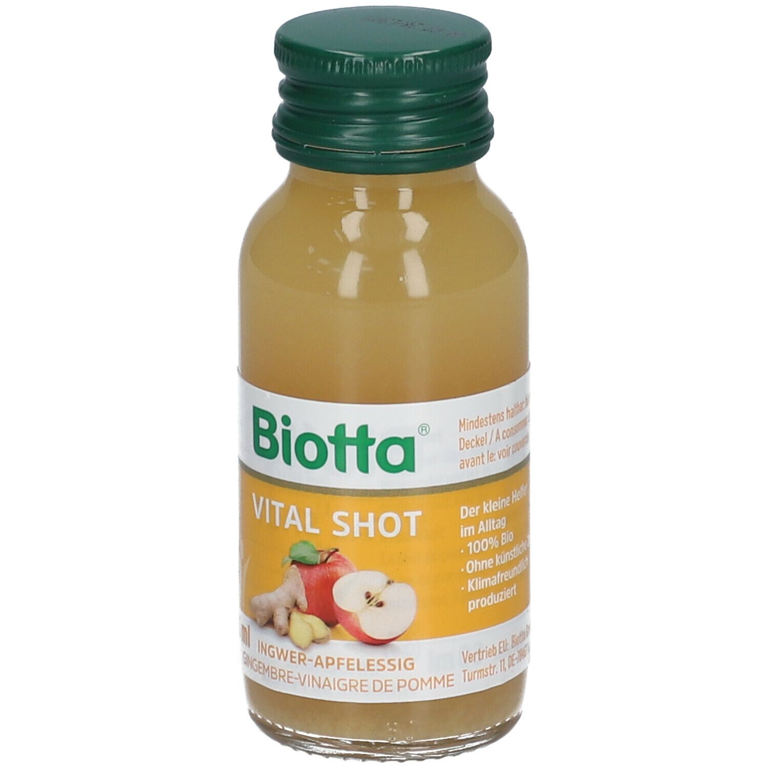 Biotta® Vital Shot Ingwer-Apfelessig