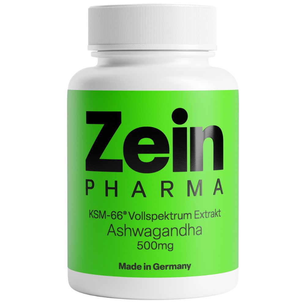 ZeinPharma® Ashwagandha Extrakt 500 mg