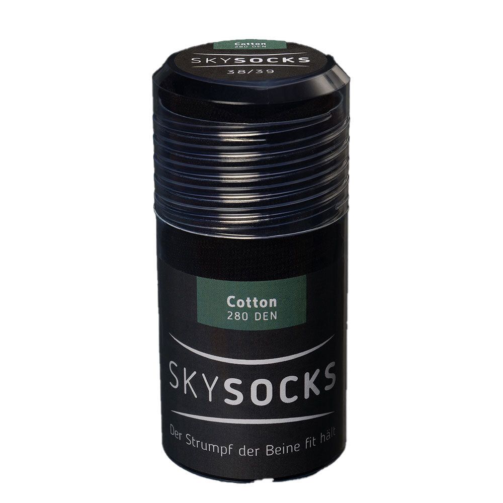 SKYSOCKS Cotton 280den AD Gr. 40/41 Black