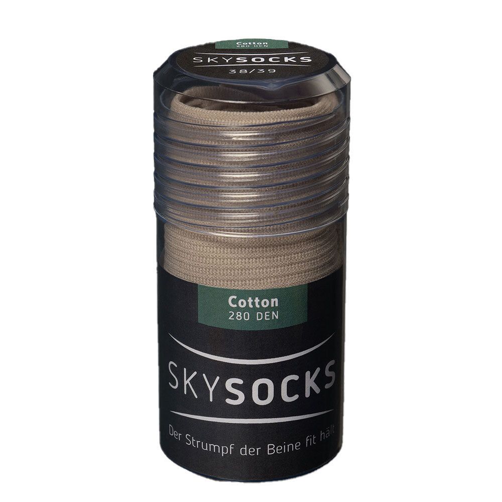 SKYSOCKS Cotton 280den AD Gr. 38/39 Sand