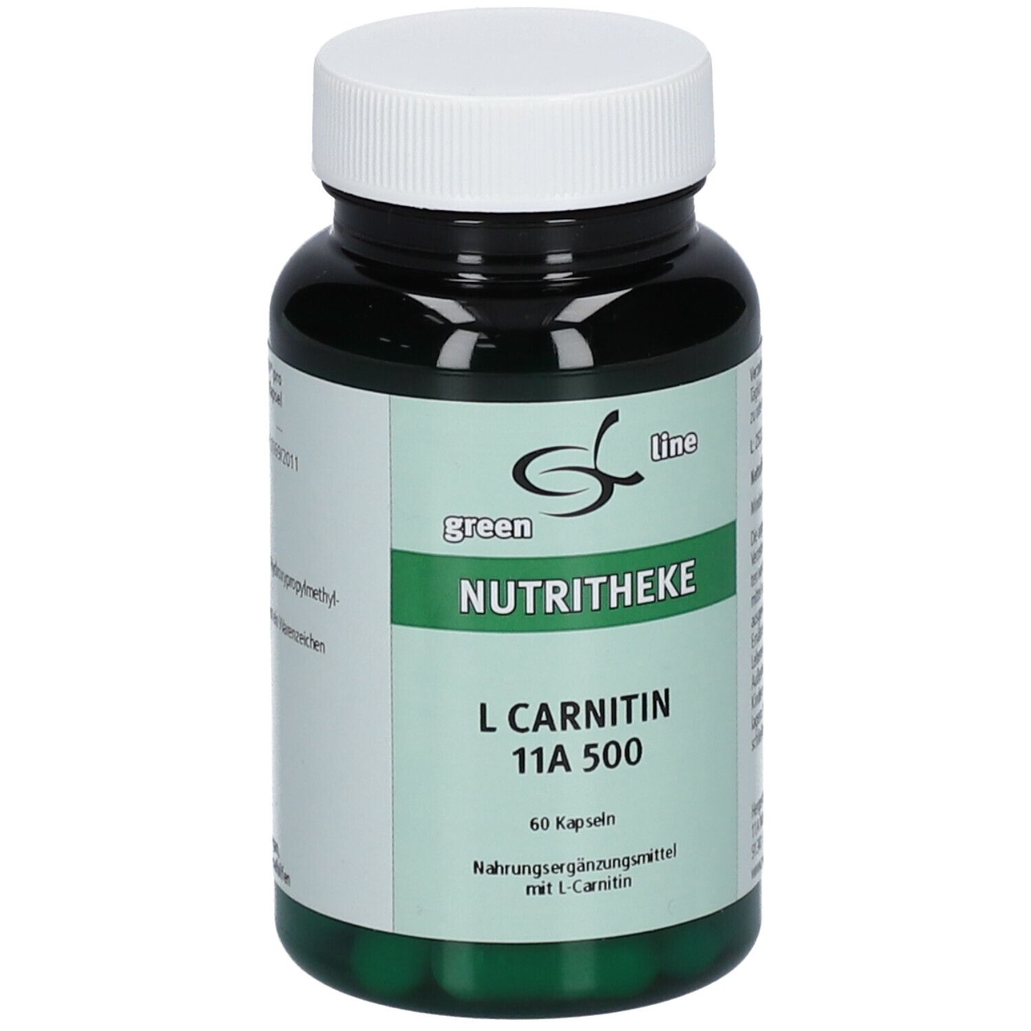 green line NUTRITHEKE L-Carnitin 500