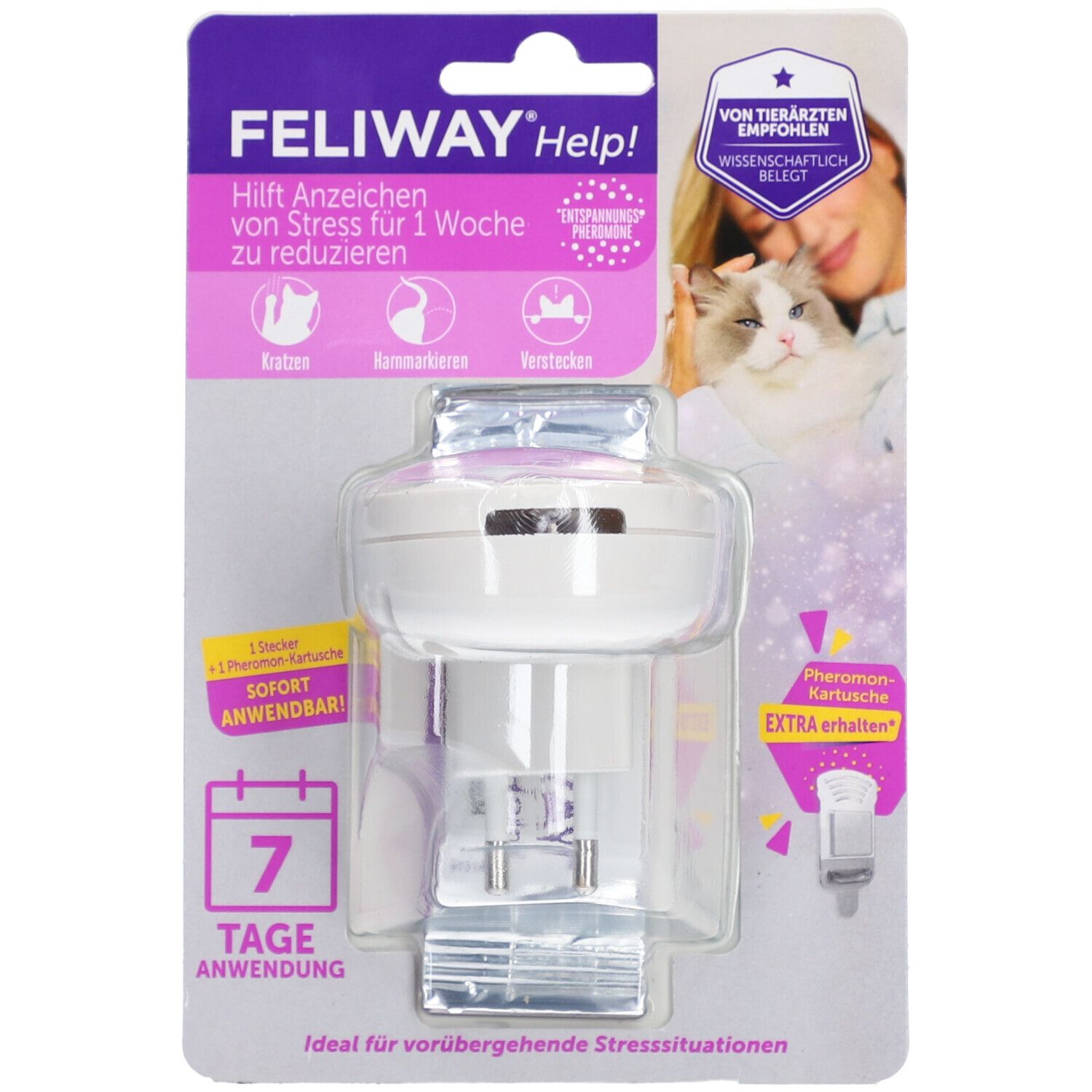 Feliway Help Start Set für Katzen